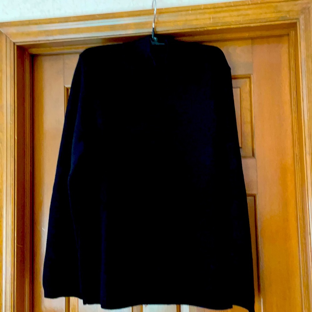 A BEAUTY! Italian merino wool mock-turtleneck XL